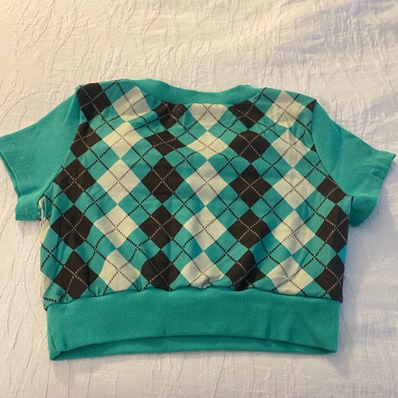 Brand new Diamond Crop Top Sweater - Picture 2 of 2